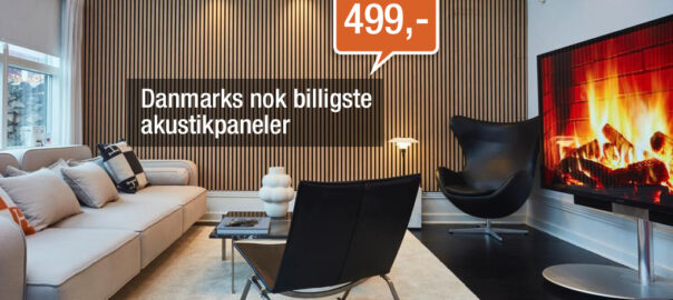Billige akustikpaneler